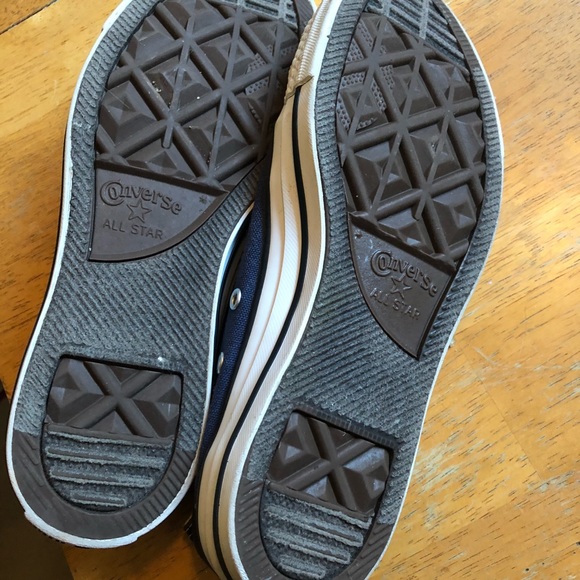 Navy blue canvas Converse Unisex, M5, W7 nice!! - Picture 8 of 8